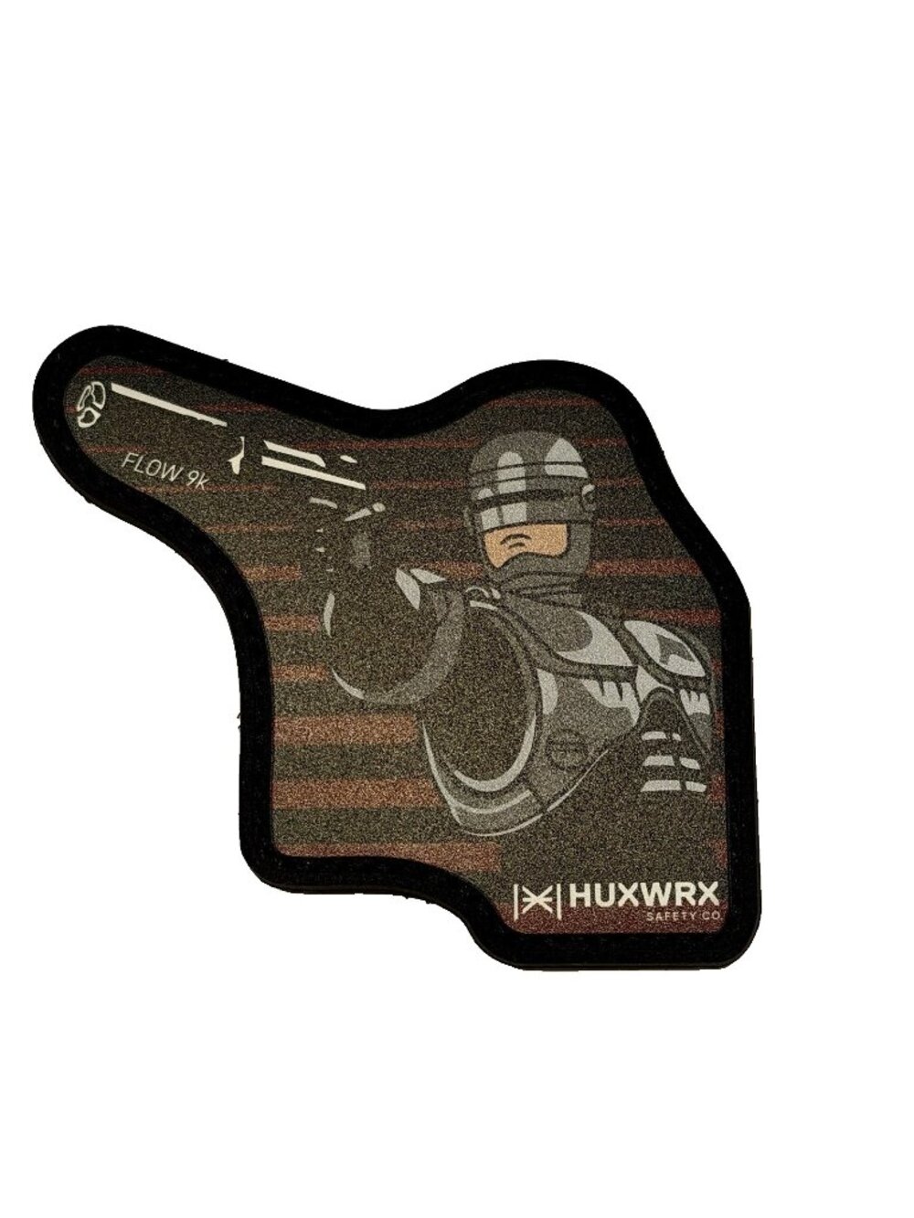 SHOT Show 2026 HUXWRX "RoboCop" 80's Icon RARE Morale Patch, Hook/Loop, NEW